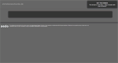 Desktop Screenshot of christianzschunke.de